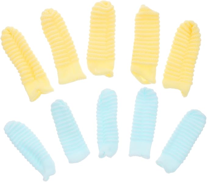 GALPADA 10pcs Finger Toothbrush for Dogs and Cats Easy Use Pet Care Tool for Small and Large Breeds Lightweight and Portable for Teeth Cleaning