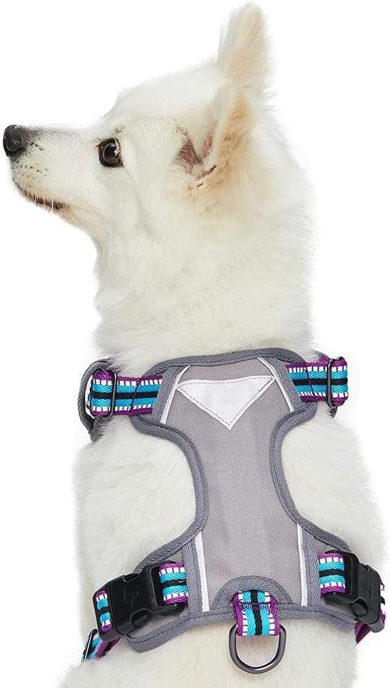 Blueberry Pet Dog Harness Soft & Comfy 3M Reflective Dog Harness Medium Sized Dog