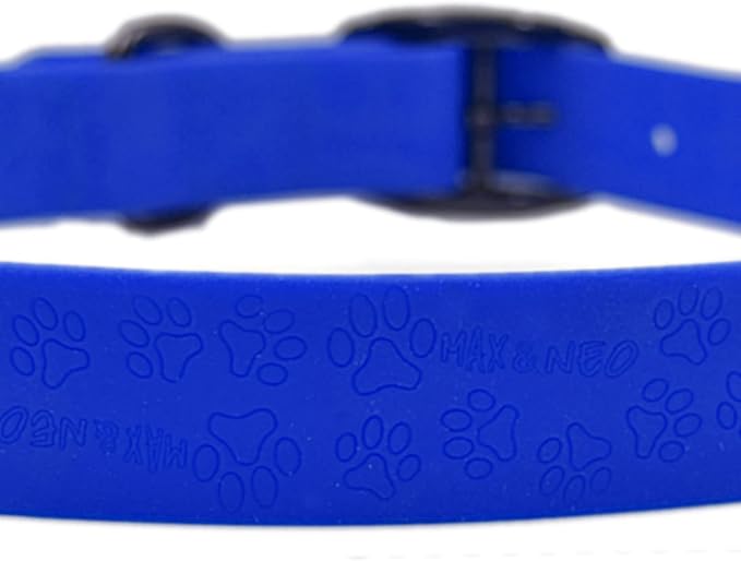 Max and Neo Waterproof Dog Leash - We Donate a Leash to a Dog Rescue for Every Leash Sold (Blue) 6 FT X 1" Wide