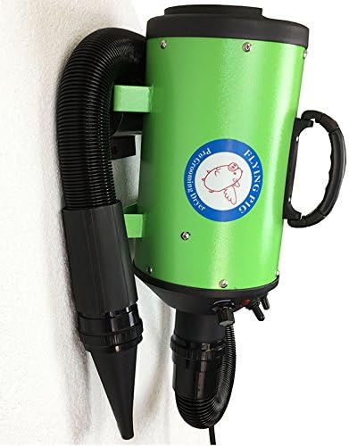 Flying Pig Grooming Flying One Wall Mount Grooming Dryer Kit (Green)
