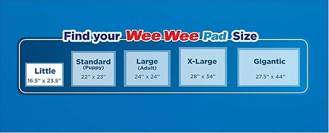 Four Paws Wee-Wee Pads, Gigantic, 18 per Pack (144-Count)