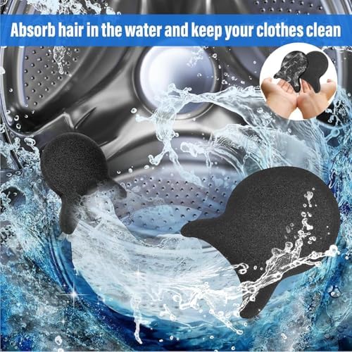 Pet Hair Remover for Laundry, Reusable Dog & Cat Hair Remover Tool, Effectively Removes Pet Hair, Lint and Dander from Bedding and Clothing, Suitable for Washing Machines, Dryers 6PCS