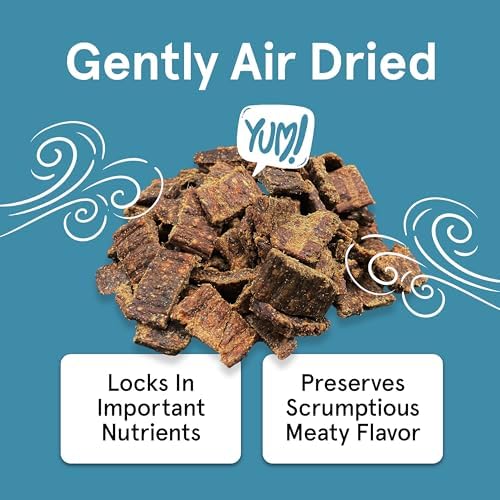 TRMC Real Meat Dog Treats - 12oz Bag of Bite-Sized Air-Dried Fish & Venison Jerky for Dogs - Grain-Free Jerky Dog Treats Made up of 95% All-Natural, Free-Range Venison & Ocean-Caught Fish