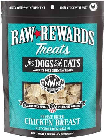 Northwest Naturals Raw Rewards Freeze-Dried Chicken Breast Treats - 10oz