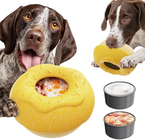 Durable Frozen Dog Chew Toy for Aggressive Chewers,Interactive Treat Dispensing Toy for Crate Training & Mood Calming, Simple & Convenient to Clean,for Medium & Large Breed Dogs