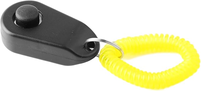 Chrees Dog Training Clicker Ring, Black