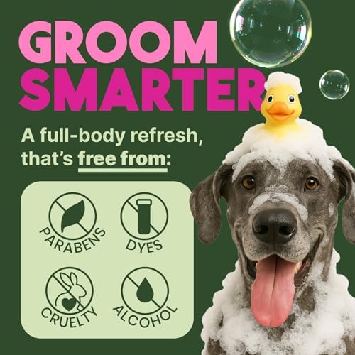 TropiClean Deodorizing Dog Shampoo, Berry & Coconut Scent, 2.5 Gallon