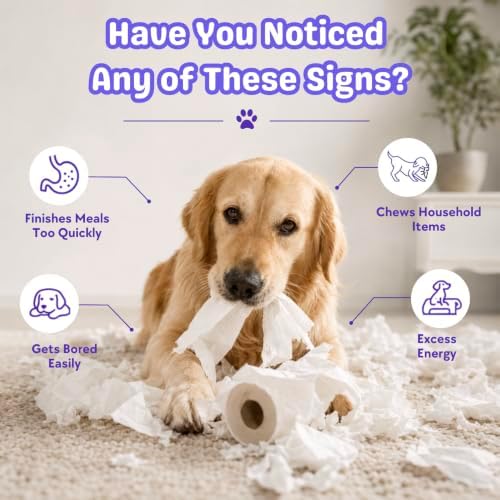 Snuffle Mat for Dogs & Cats - Slow Feeder Dog Enrichment Puzzle Toy | Interactive Toy for Mental Stimulation & Boredom - Natural Foraging & Stress Relief -39x12 In - Large & Small Breeds, Puppies