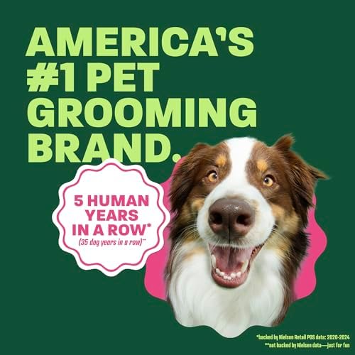 TropiClean Dog Detangler Spray Dematting, Leave in Conditioner, 8oz