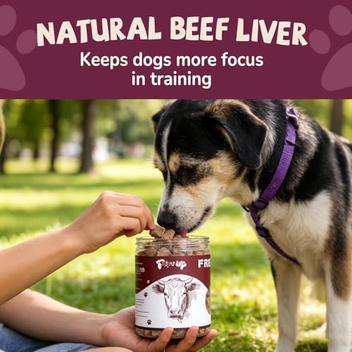 PAWUP Freeze-Dried Beef Liver Dog Treats 3.8 oz