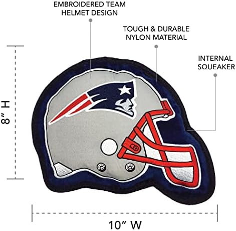 Pets First NFL Tough but Smooth Helmet Dog Toy