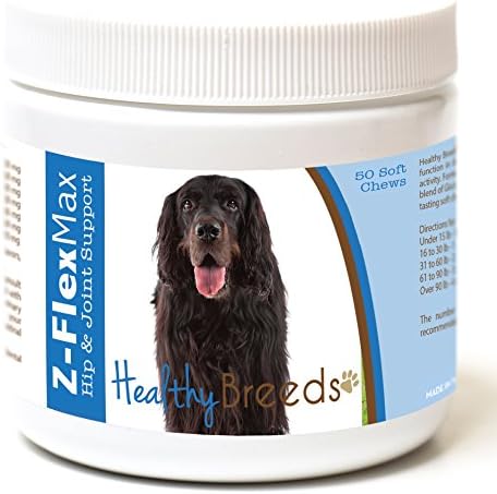 Healthy Breeds Gordon Setter Z-Flex Max Hip and Joint Soft Chews 50 Count