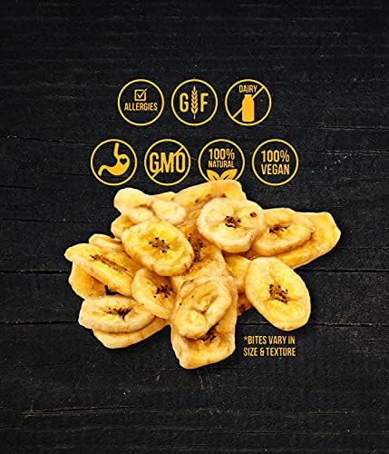 Wholesome Pride Banana Bites Healthy Dog Treats, 2 Ingredients, 8 oz