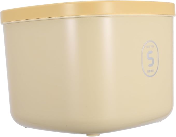 Airtight Dog Food Storage Container and Cat Food Canister Large Capacity Vacuum-sealed with Moisture-proof, Large, Yellow