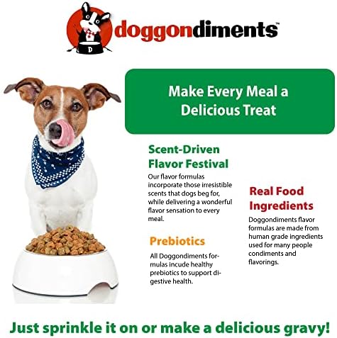 Movie Night Butter Popcorn Dog Food Topper, Fun People Food Flavors, Powder, Small & Large Breeds, Made in USA