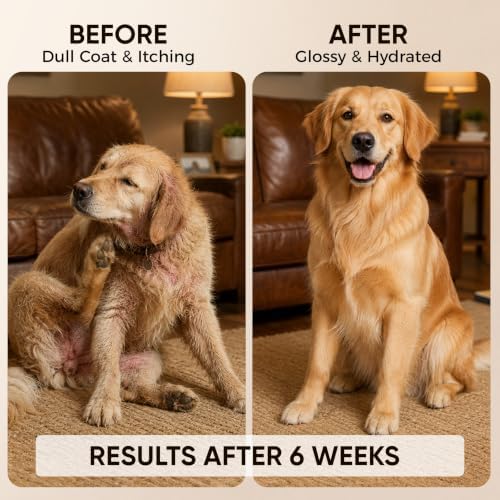 DM-01 Daily Multivitamin for Dogs - Advanced Hip & Joint Support, Boosts Immune System & Digestion, Promotes Skin, Coat & Organ System Health, Enhances Activity & Mood, 60 Chews (1)