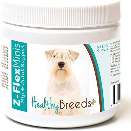 Healthy Breeds Sealyham Terrier Z-Flex Minis Hip and Joint Support Soft Chews 60 Count