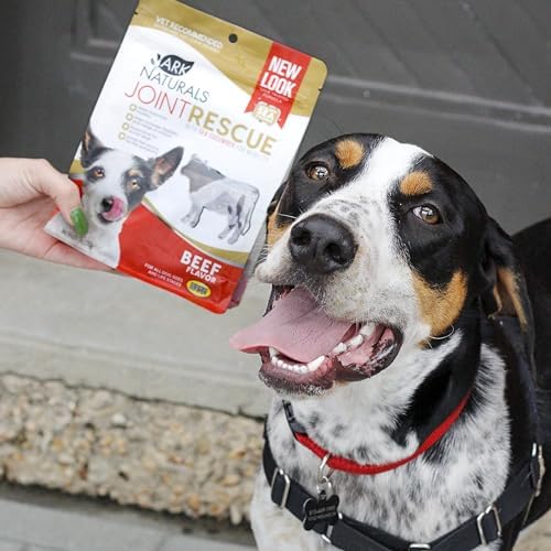 Ark Naturals Joint Rescue Supplement Dog Chews - Beef Flavor