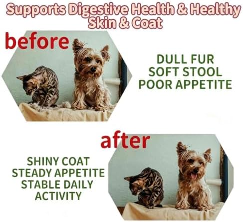 Meowish Probiotic Soft Granules for Dogs & Cats, Postbiotic Gut Support