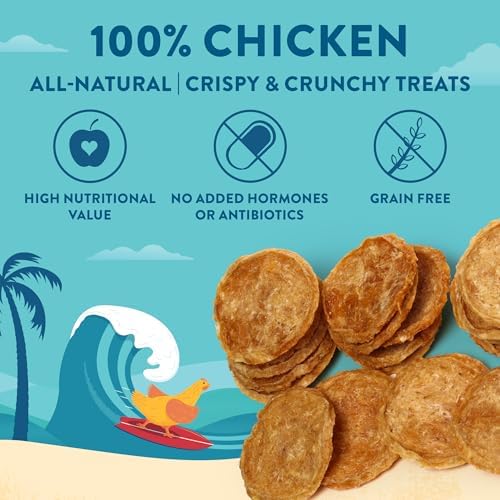 Chicken Chips Dog Treats, Single Ingredient, 3oz