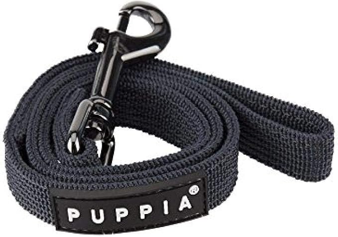 Puppia Two Tone Dog Lead Strong Durable Comfortable Grip Walking Training Leash for Small & Medium Dog, Navy, Large