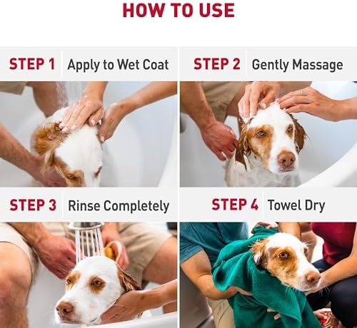 Nature’s Miracle Hypoallergenic Shampoo & Conditioner for Dogs, 16 Oz, Unscented (Pack of 2)