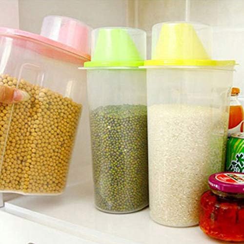 POPETPOP Food Storage Containers for Pantry Sealed Jar Lid Dried Fruit Jar Coffee Bar Sugar Container