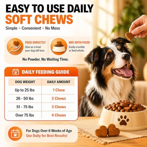 Pancreatic Enzymes for Dogs - 10X Pancreatin Digestive Enzyme Chews