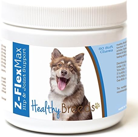 Healthy Breeds Finnish Lapphund Z-Flex Max Hip and Joint Soft Chews 50 Count