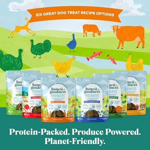 Honest to Goodness Protein Bites Chicken & Pea Dog Jerky, 5.5 oz