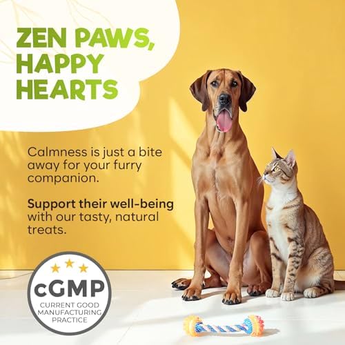 ZENO Hemp Calming Chews for Dogs Anxiety 200 pcs, Beef, 200-Pack