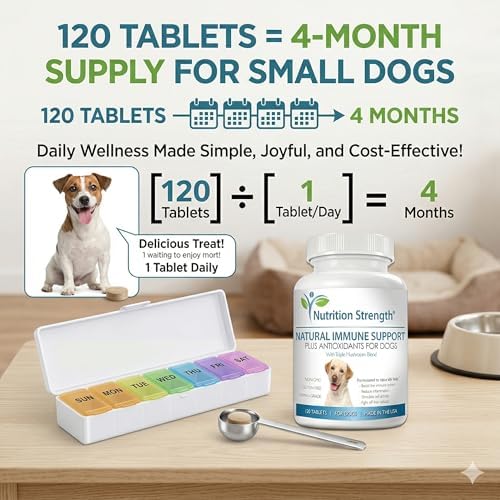 Immune Support for Dogs 120 Chewable Tablets