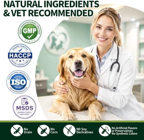 Dog Calming Chewable Tablets 200 Tablets Melatonin, Chicken