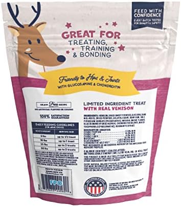 Natural Balance Rewards Jumpin' Stix Dog Treats, Venison, 10 oz