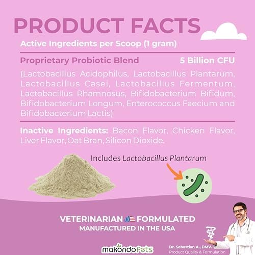 Puppy Probiotics and Dog Gut Health Powder - Immune System Supplement