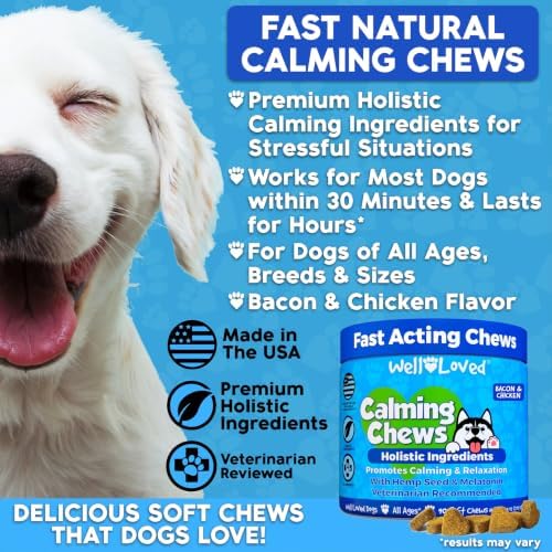 Well Loved Calming Chews for Dogs