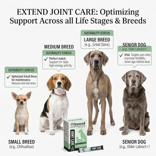 Dog Joint Supplement for Dogs All Ages Breeds & Size, Glucosamine for Dogs