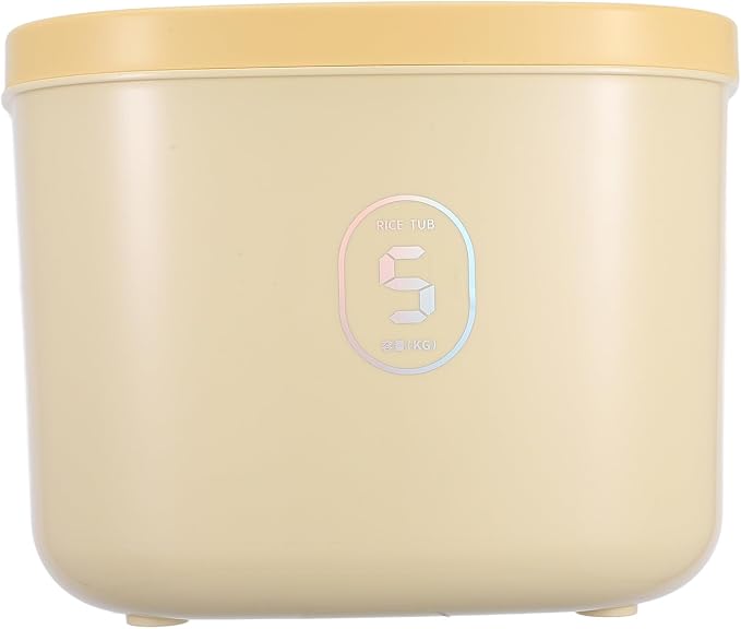 Vacuum Sealed Dog Food Container and Cat Food Holder, Small, Yellow