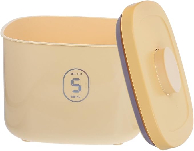 Airtight Small Vacuum-sealed Pet Food Storage Container Yellow Dog Food Holder Moisture-proof Large Capacity, Small, Yellow