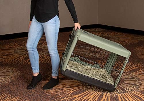 Pet Gear The Other Door 4 Door Steel Crate for Dogs/Cats, 27", Willow