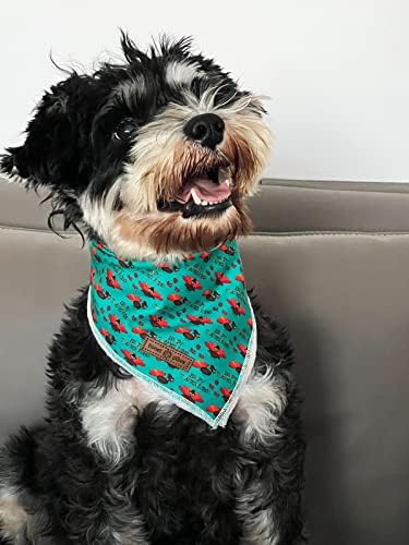 Lionet Paws Thanksgiving Dog Bandana Washable Cotton Handkerchief Scarf Triangle Bandana for Small Medium, Small (Pack of 1), Small