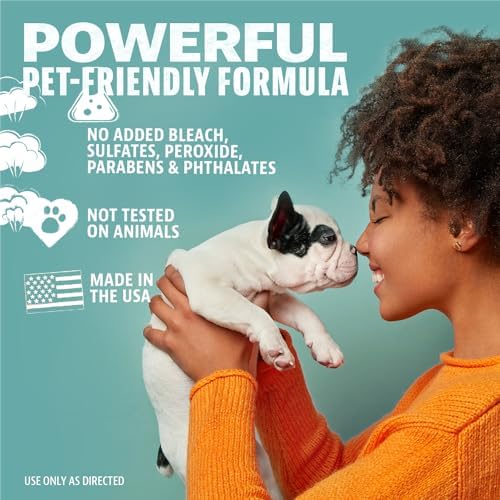 ANGRY ORANGE 1 Gallon Enzyme Cleaner and Deodorizer, Pet Stain and Odor Remover for Dog & Cat Urine and Stains - Orange Rush Scent, Made in USA