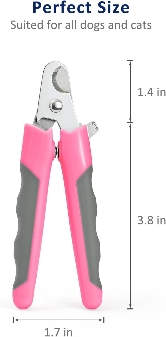 WePet Pet Nail Clippers U07.3, M - Grey/Pink