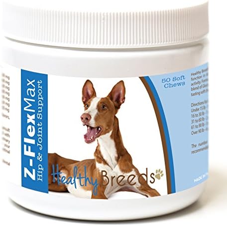 Healthy Breeds Ibizan Hound Z-Flex Max Hip and Joint Soft Chews 50 Count
