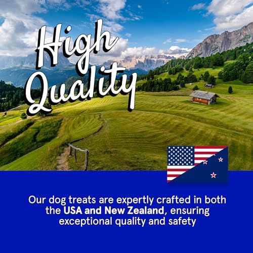 TRMC Real Meat Dog Treats - Three 12oz Bag of Bite-Sized Air-Dried Lamb Jerky for Dogs - Grain-Free Jerky Dog Treats Made up of 95% Quality, Free-Range, Grass Fed Lamb - All-Natural Dog Treats
