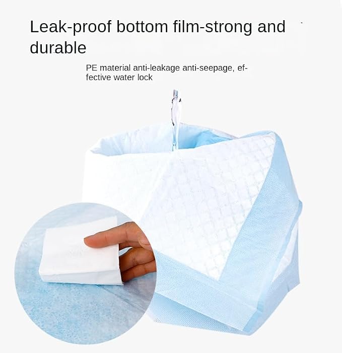 Paw-FECT Piece - Pet Pee Pads 23"x23" 40 Count, 7 Layer Heavy Duty Super Absorbant with Diamond Lock Technology, Leak Proof, Quick Drying, Easily Disposible, for Dog/Cats/Rabbits, Potty Training