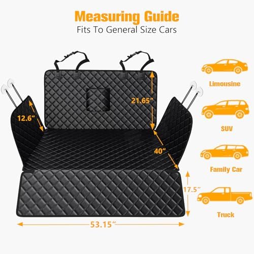 PETICON SUV Cargo Liner - PU Leather, Bumper Flap