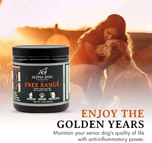 Alpha Dog Nutrition Free Range Dog Hip & Joint Supplement Powder