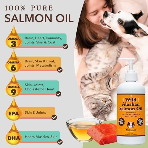 Natural Dog Company Healthy Joints Bundle, Includes (1) Wild Alaskan Salmon Oil - 16 oz., (1) Hip and Joint Chews Supplement - 90 pcs, Vitamins for Dogs, Fish Oil for Dogs