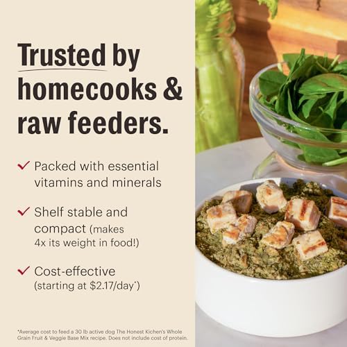Honest Kitchen Wholemade Grain-Free Dog Food Base Mix - Veggie & Fruit, 7 lb Bag